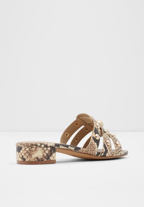 ALDO - Studly mule - black & neutral