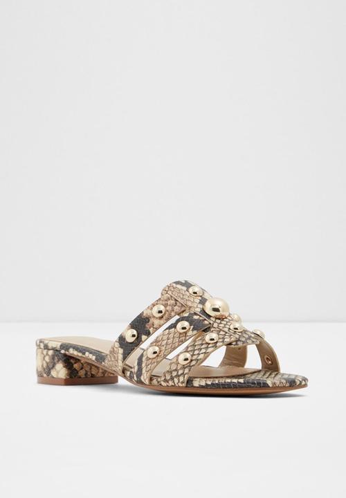 ALDO - Studly mule - black & neutral