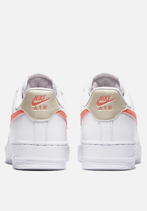 Nike - Air Force 1 '07 - White / Atomic Pink / Fossil/White