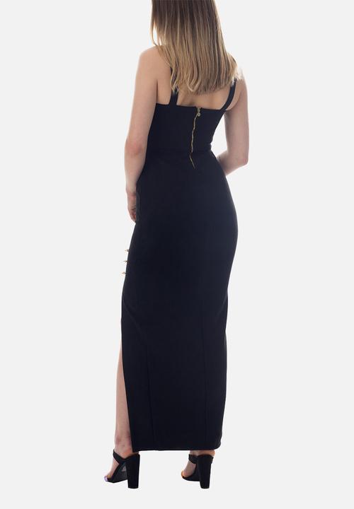 SISSY BOY - Donatella maxi dress - black