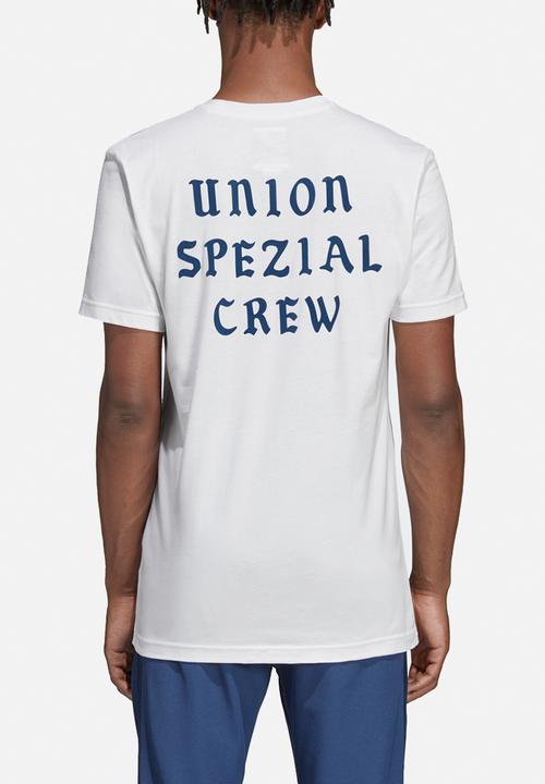 adidas Originals - Union short sleeve tee - white