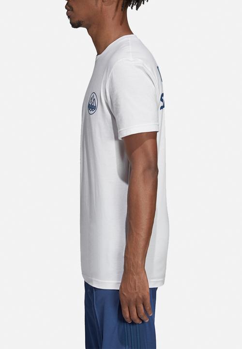 adidas Originals - Union short sleeve tee - white