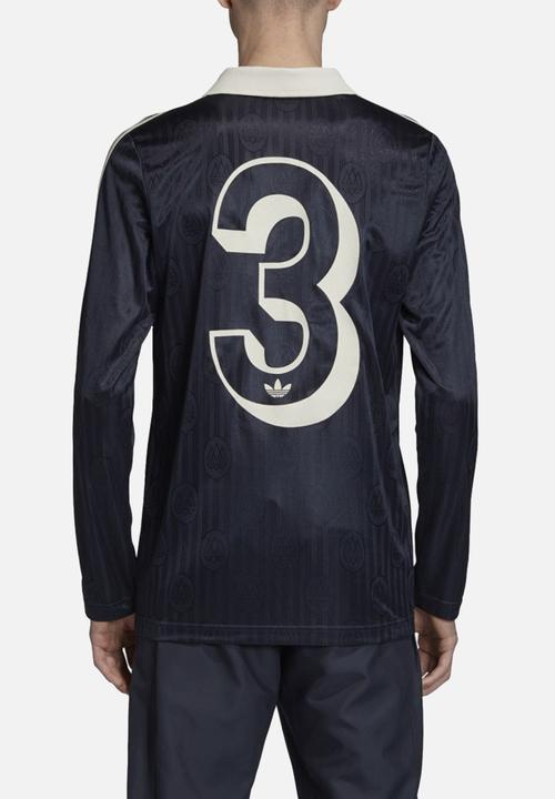 adidas Originals - Lymwood jersey - navy & white 