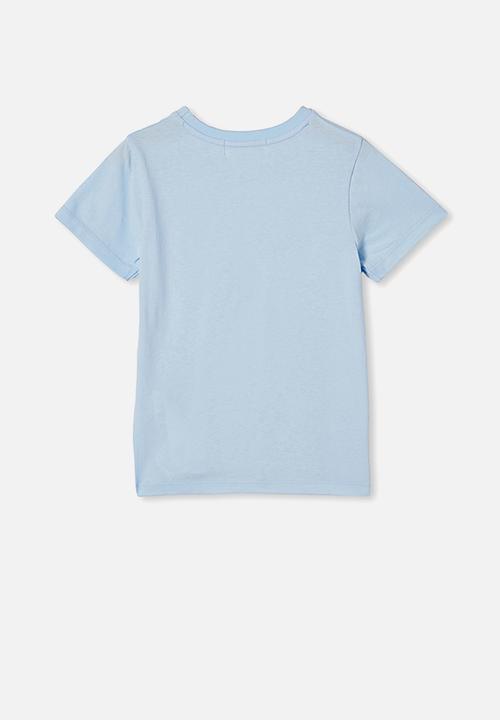 Cotton On - Lux short sleeve tee - blue 