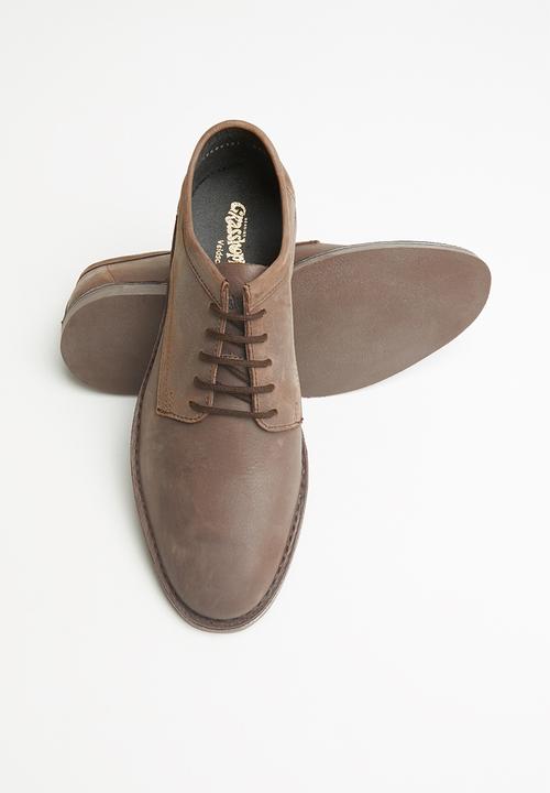 Grasshoppers - Lewis formal - brown