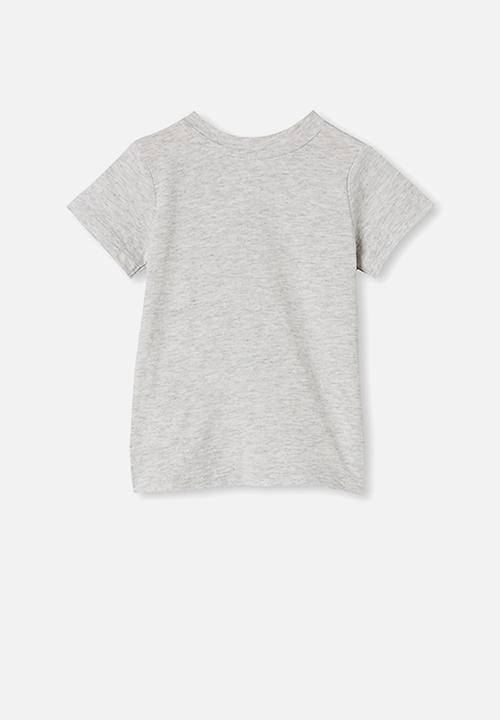 Cotton On - Jamie short sleeve tee - grey 