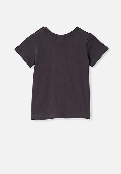 Cotton On - Jamie short sleeve tee - graphite grey 