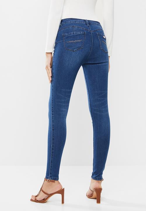 SISSY BOY - Low blow axel bumbooster skinny - blue