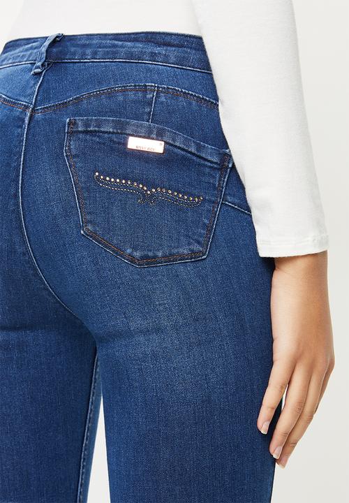 SISSY BOY - Low blow axel bumbooster skinny - blue