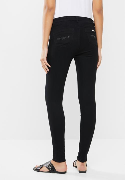 SISSY BOY - Big talk axel bumbooster skinny - black