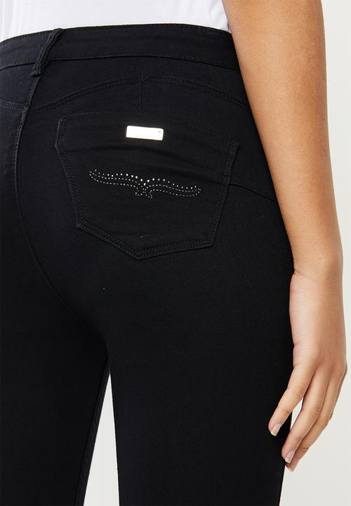 SISSY BOY - Big talk axel bumbooster skinny - black