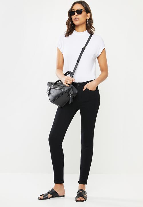 SISSY BOY - Big talk axel bumbooster skinny - black