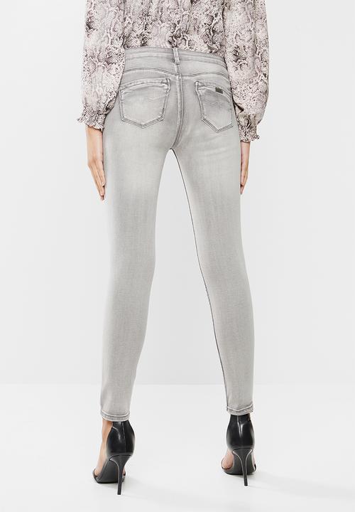 SISSY BOY - Marquise jon jon skinny with front pocket bling - grey
