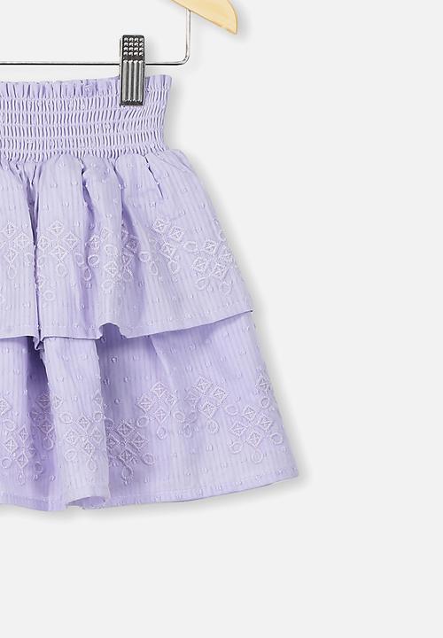 Cotton On - Summer skirt - purple