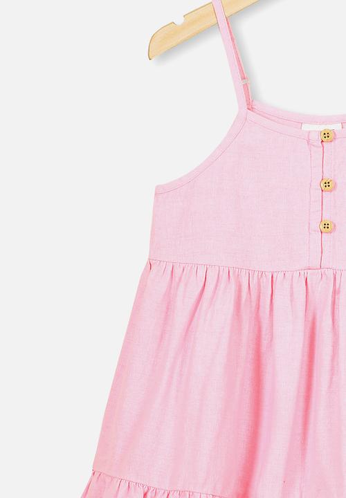 Cotton On - Mackenzie sleeveless dress - pink