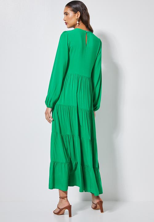Superbalist - Tiered  dress - green