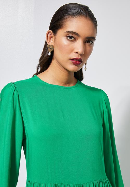 Superbalist - Tiered  dress - green