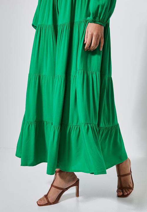 Superbalist - Tiered  dress - green