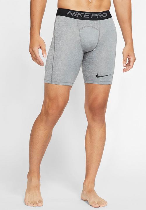 grey nike sweatpant shorts