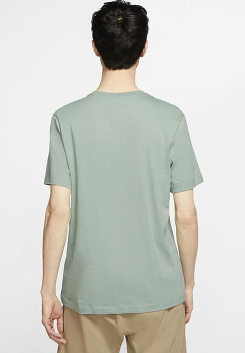 Nike - Breathe run short sleeve top - green