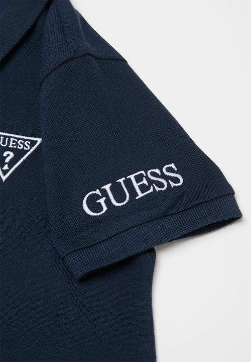 GUESS - Ss guess core polo - blue