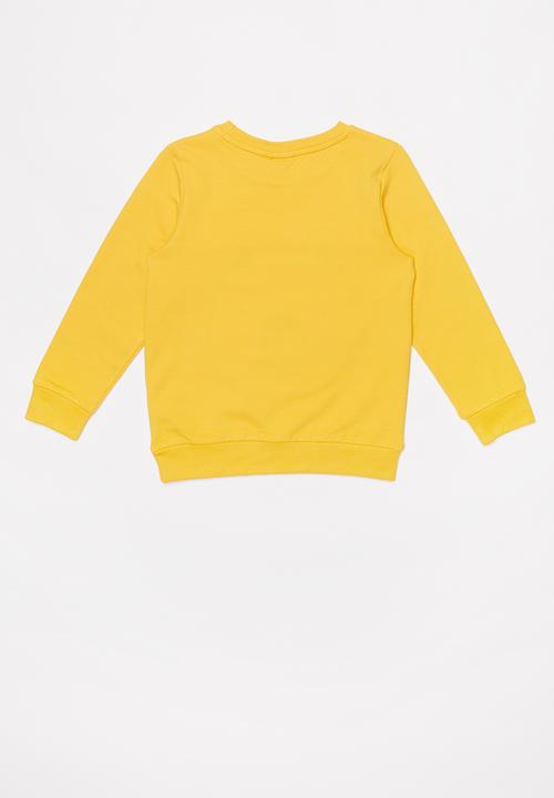 Name It - Kids boys samson sweat top - yellow