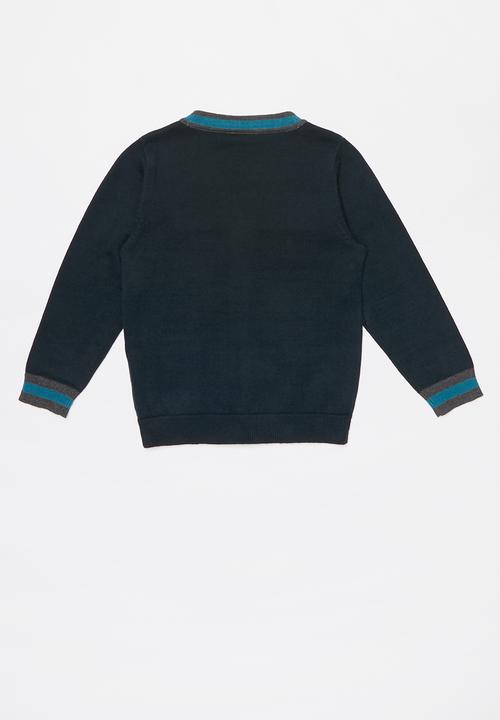 Name It - Kids boys long sleeve knit cardigan - multi