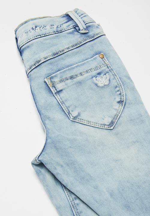 Name It - Nmfpolly dnmtia pant - blue