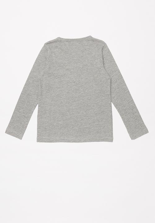 Name It - Kids boys valde long sleeve top - grey
