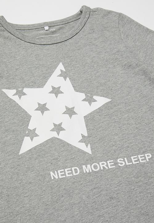 Name It - Ramisto night set - grey