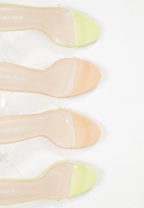 Public Desire - Layton stiletto heel - neutral