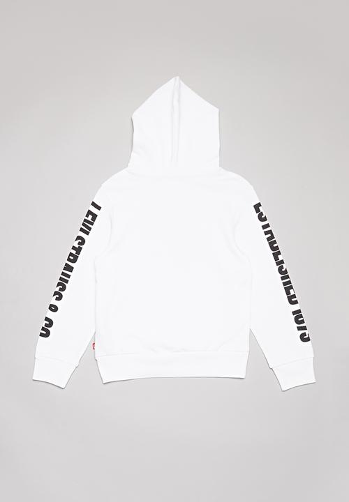 Levi’s® - Levis graphic pullover hoodie - white