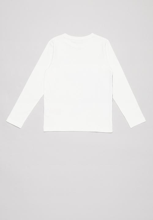 Name It - Kids boys long sleeve top - white