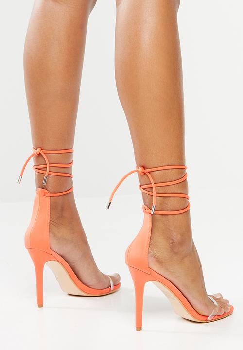 Public Desire - Juju stiletto heel - coral