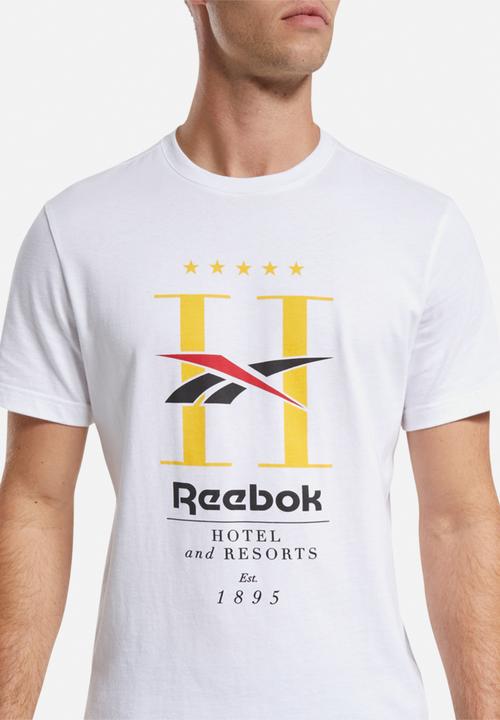 Reebok Classic - Hotel short sleeve tee - white