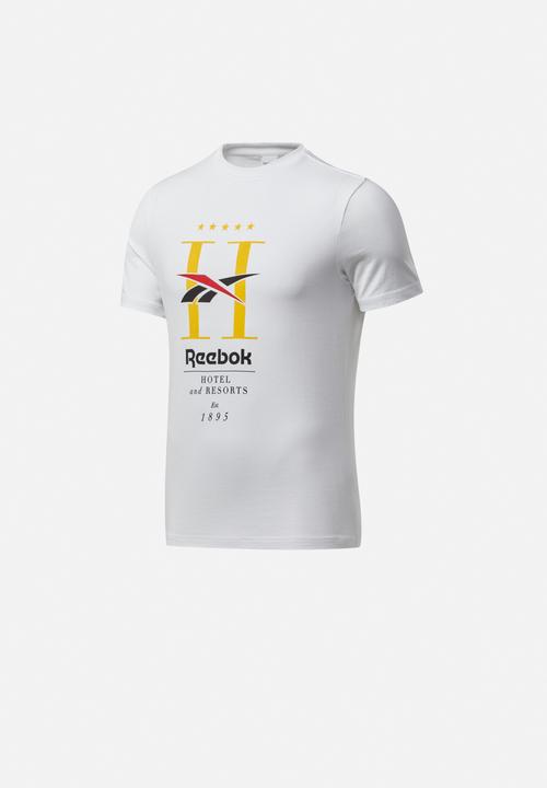 Reebok Classic - Hotel short sleeve tee - white