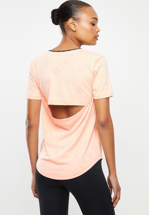 Nike - Nike air short sleeve top - washed coral