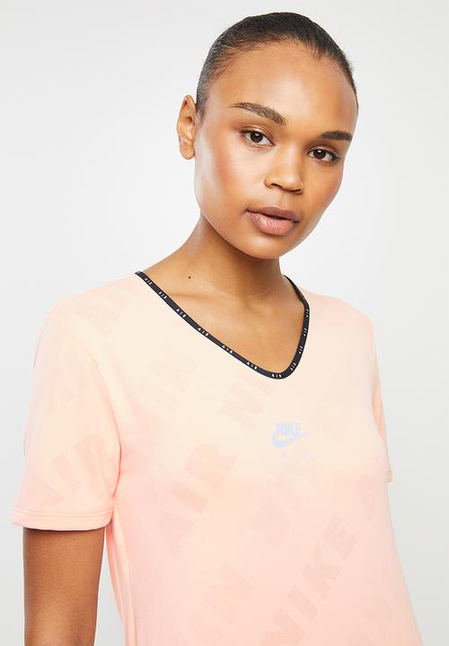 Nike - Nike air short sleeve top - washed coral