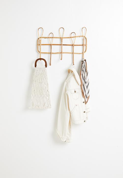 Sixth Floor - Rattan hook - natural