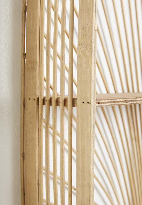 Sixth Floor - Ovia rattan shelf - neutral