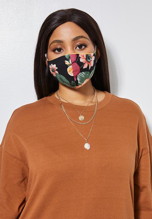 Superbalist - Reversible 2 pack mask - multi 