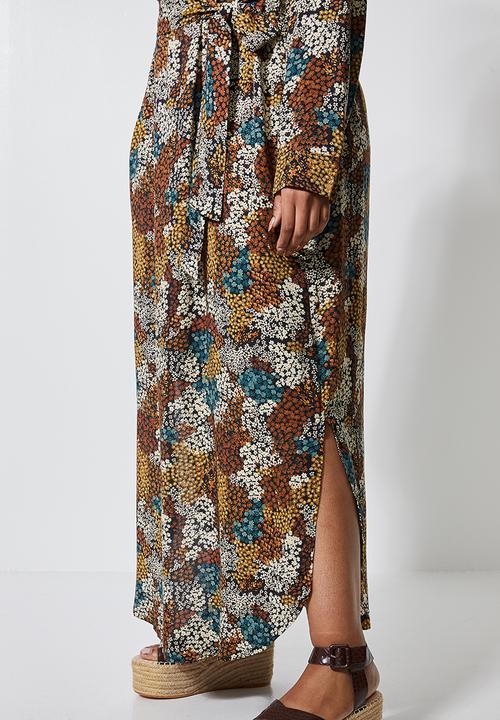Superbalist - Maxi shirt dress - multi