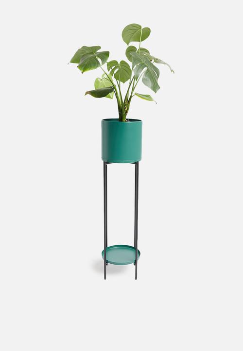H&S - Flower pot stand - teal