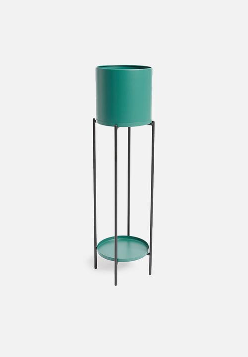 H&S - Flower pot stand - teal