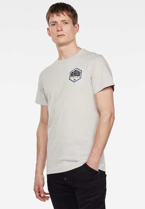 G-STAR - Chest logo gr tee - grey