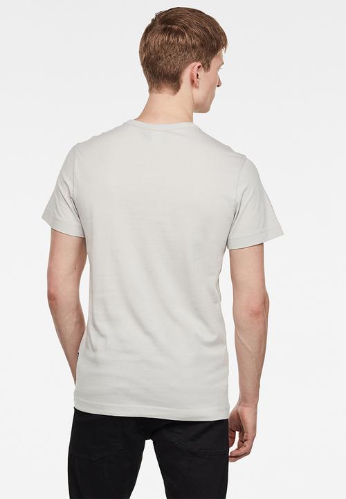 G-STAR - Chest logo gr tee - grey