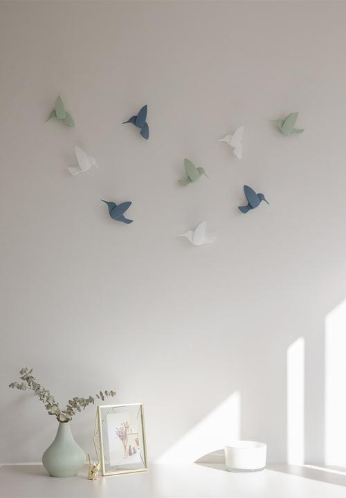 Umbra - Hummingbird wall decor - white