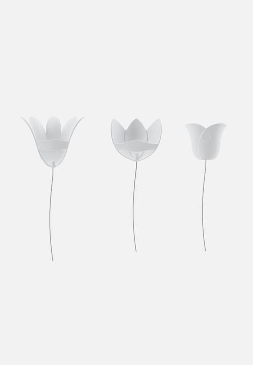 Umbra - Bloomer wall decor - white