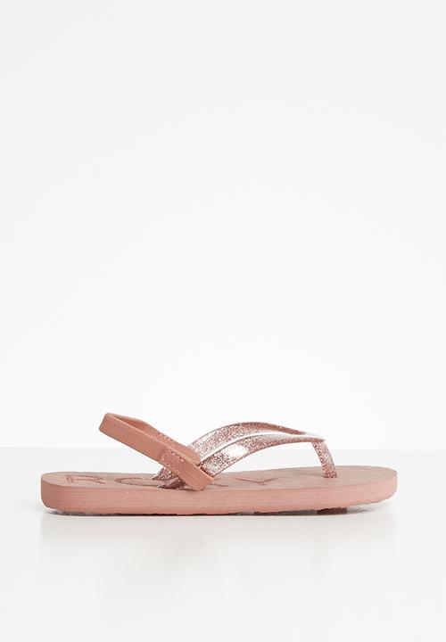 Roxy - Viva sparkle sandal - pink