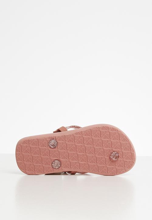 Roxy - Viva sparkle sandal - pink